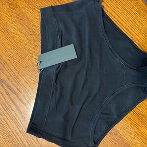 Savage X Fenty Black High-Rise Stretch Briefs
